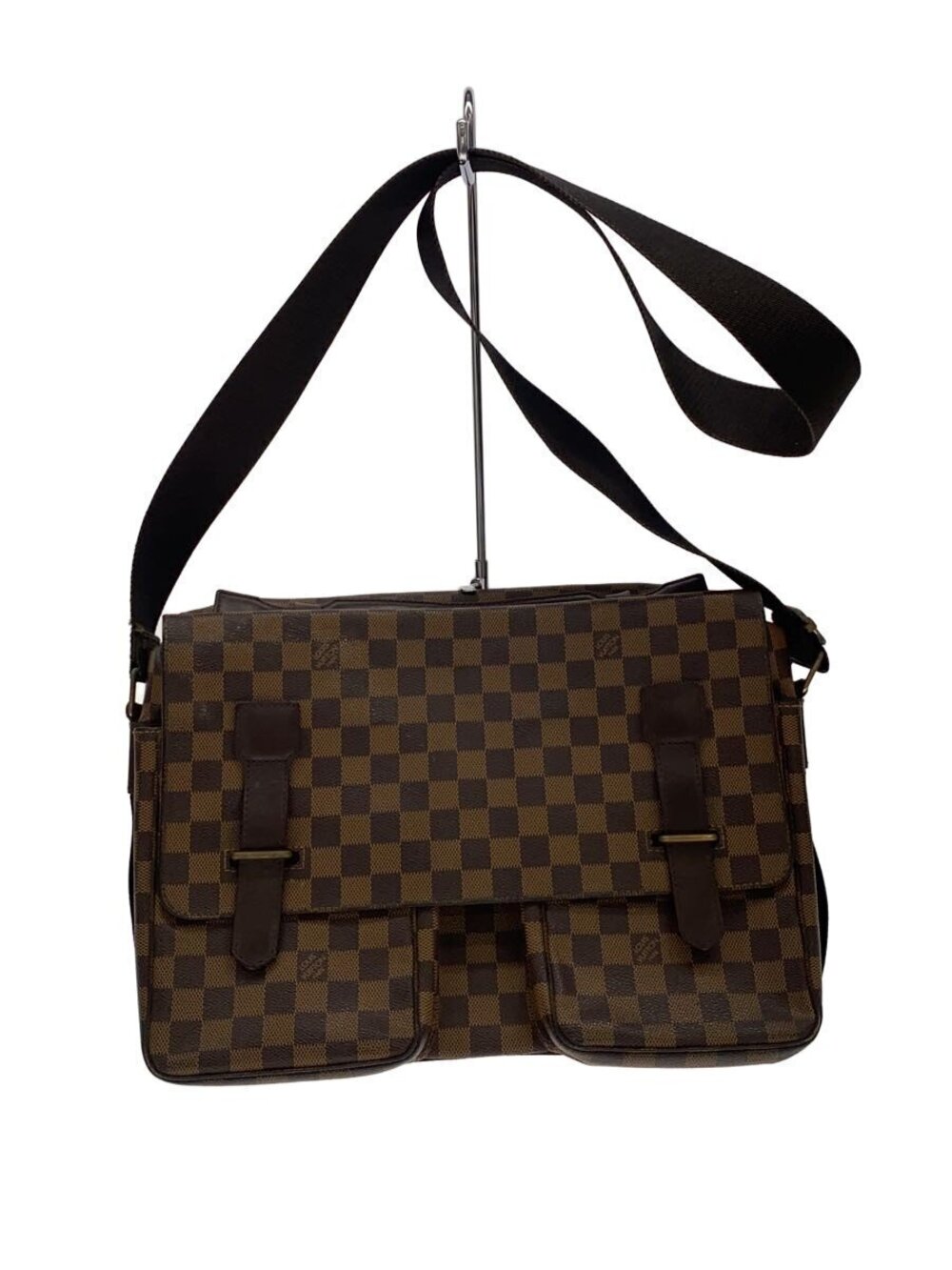 LOUIS VUITTON Broadway Damier Ebene Brown All over
